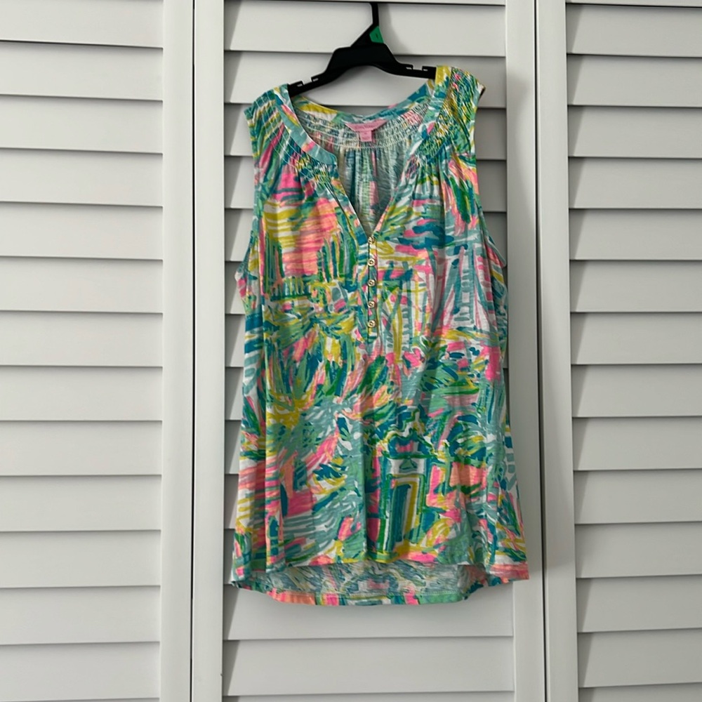 Lilly Pulitzer Sea Salt & Sun top